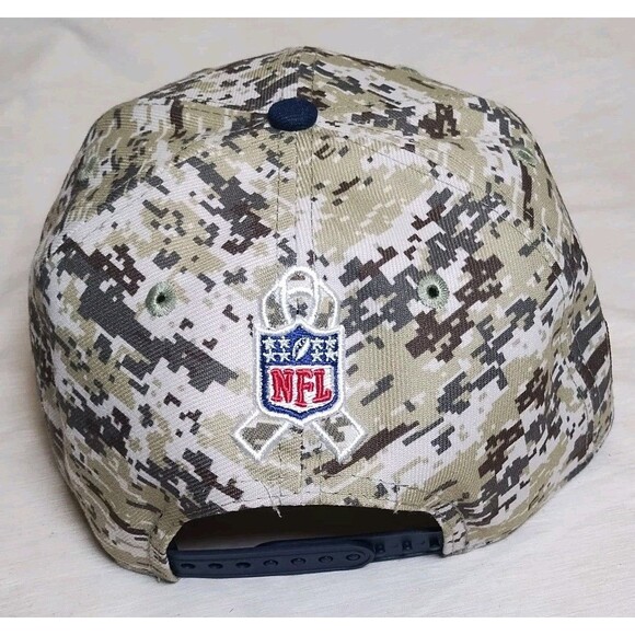 New Era New England Patriots 2023 Salute To Service 9FIFTY Snapback Hat Sz OSFM - Picture 4 of 6